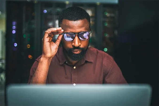 Business team using AI automation