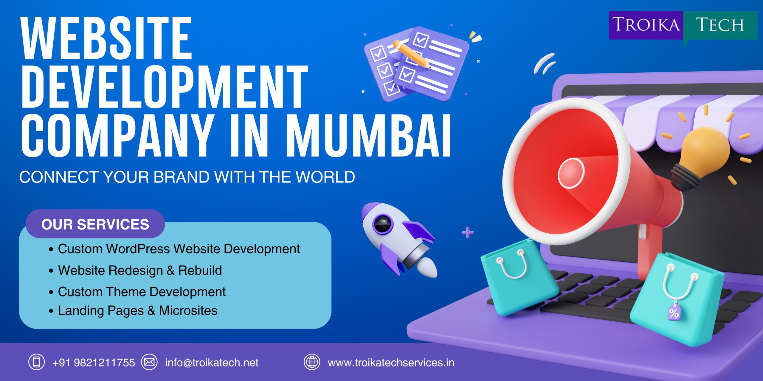 Wordpress Website Development Company in Mumbai
